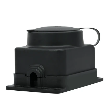 Розетка с/з IP44 Systeme Electric MULTISET MST4003BK