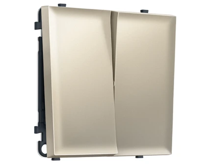 Выключатель проходной двухклавишный Ambrella Volt SIGMA MS543020