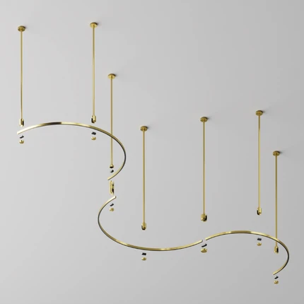 Магнитный шинопровод Maytoni BUSBAR TRUNKINGS FLARITY TRX154-SR-D650-BS