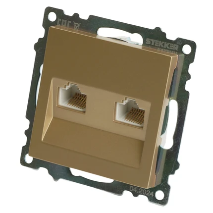 Розетка интернет RJ-45 Stekker КАТРИН 50009