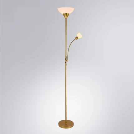 Торшер Arte Lamp DUETTO A4085PN-2PB