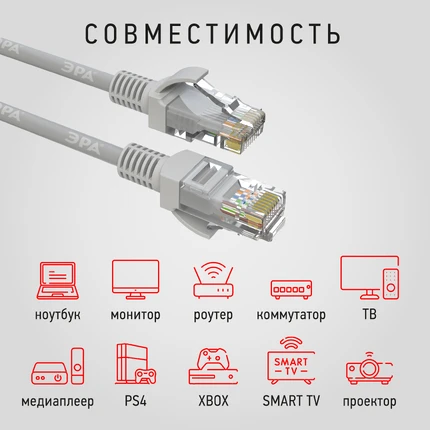 Коммутационный шнур Эра PC-3U Б0051412