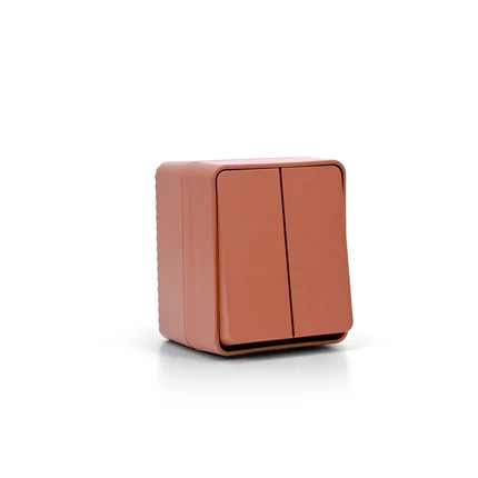 Выключатель двухклавишный Systeme Electric ATLASDESIGN PROFI54 ATN547051