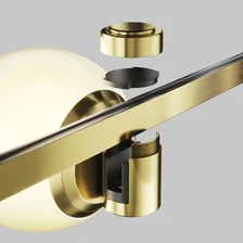 Фото магнитные трековые светильники TR229-1-5W3K-BS