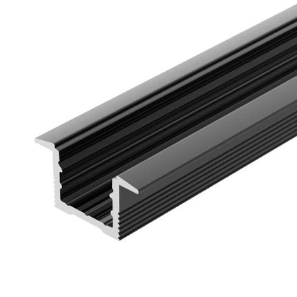 Профиль для лент SL-SLIM-H13M-F25-2000 BLACK Arlight 037114