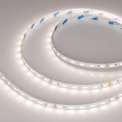Светодиодная лента 24V 2700+6000K 9,6W/m 5m Arlight 025211(3)