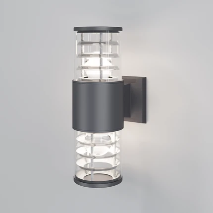 Уличный настенный светильник Maytoni BRONX O576WL-02GR