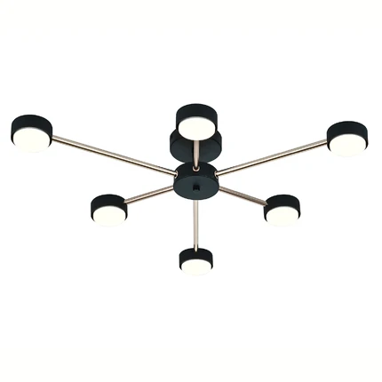 Потолочная люстра Escada LUMINIX 120008/6R GX53*15W Black/Gold ES0000094