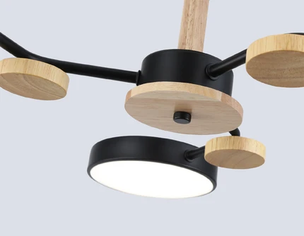 Потолочная люстра Ambrella light WOOD FL4857