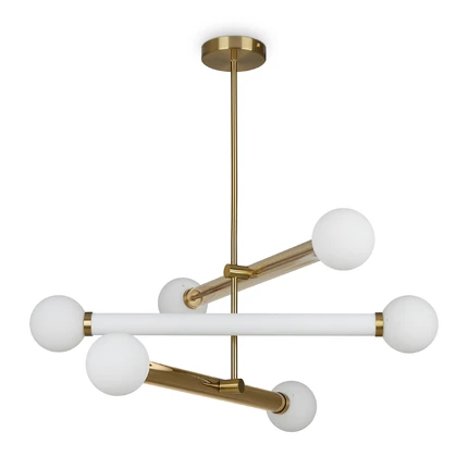 Люстра на штанге Freya CROSS FR5381PL-06G