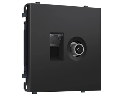 Розетка интернет RJ-45 + TV Ambrella Volt SIGMA MS812510