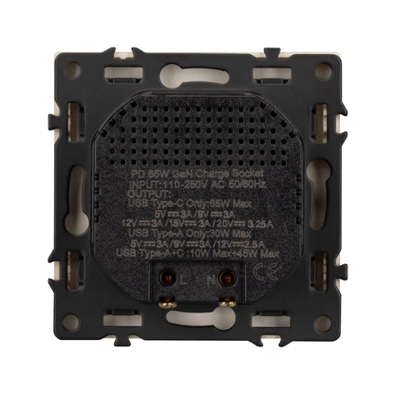Розетка USB NOBE SCT-MUAC-SFPL-FC-GD Arlight 054318(1)