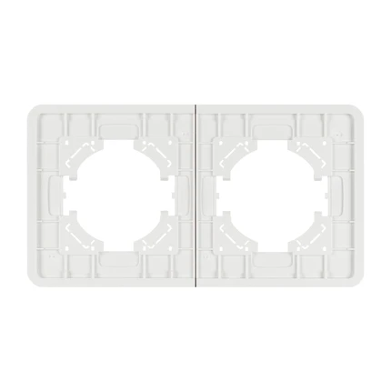 Рамка на 2 поста FRM-AKIRY-SFAL-2-SR Arlight 049737