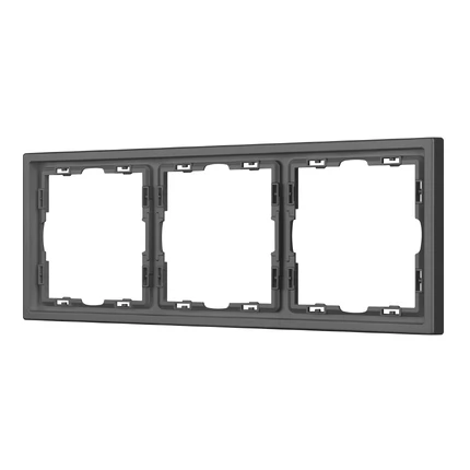 Рамка на 3 поста NOBE FRM-SFPL-3-GR Arlight 054222(1)