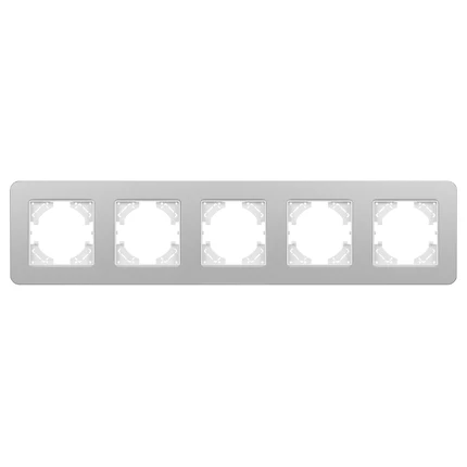 Рамка на 5 постов FRM-AKIRY-SFAL-5-SR Arlight 049746