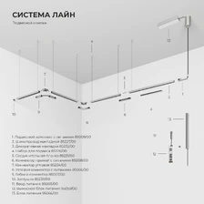 Фото магнитные трековые светильники a072701