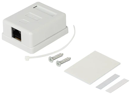 Розетка интернет RJ-45 Эра RJ01UN-1 Б0056901