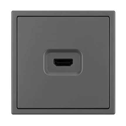 Розетка HDMI NOBE SCT-MHD1-SFPL-GR Arlight 061844(1)
