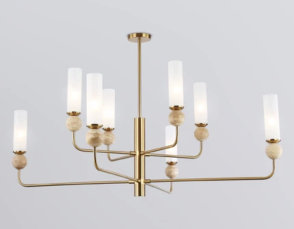 Люстра на штанге Ambrella light CERAMO MODERN LH53252