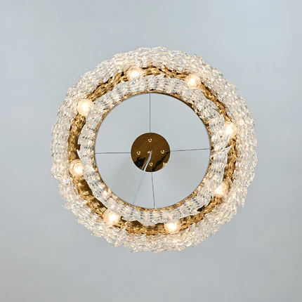 Подвесная люстра Escada PRISMIX 140019/8P E14*40W Gold ES0000087