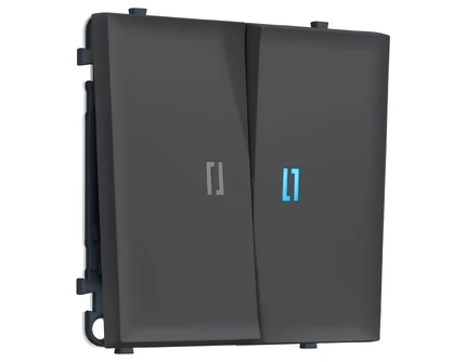 Выключатель кнопочный с подсветкой Ambrella Volt SIGMA MS904060