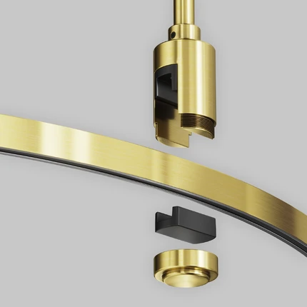 Магнитный шинопровод Maytoni BUSBAR TRUNKINGS FLARITY TRX154-SR-D800-BS