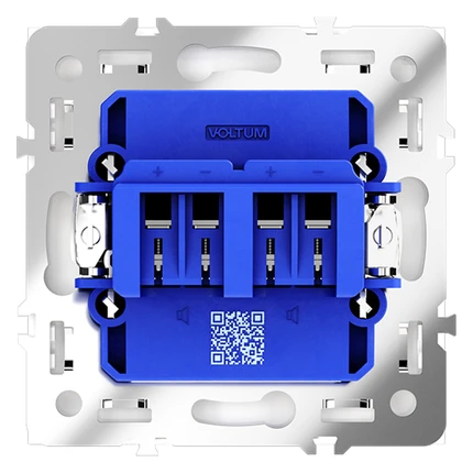 Розетка акустическая VOLTUM S70 VLS060301