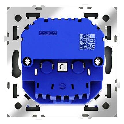 Розетка с/з со шторками + USB VOLTUM S70 VLS040508