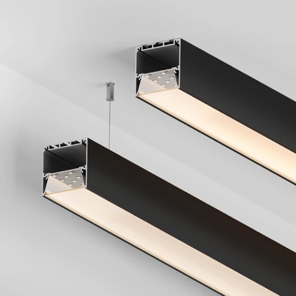 Профиль для лент SL-LINE-5050-3000 BLACK с рефлектором Arlight 064469