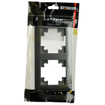 Рамка на 2 поста Stekker КАТРИН 39808