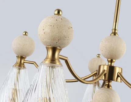 Люстра на штанге Ambrella light CERAMO MODERN LH53286