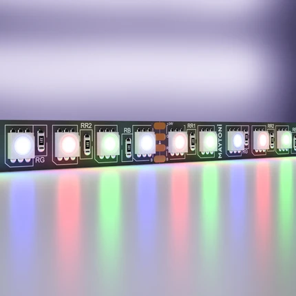 Светодиодная лента LED STRIP 24V Мультиколор 21W/m 5м Maytoni 20038