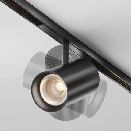 Трековый светильник Maytoni FOCUS LED TR243-18W3K-B