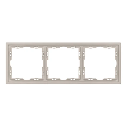 Рамка на 3 поста FRM-SFPL-3-CA Arlight NOBE 059458(1)