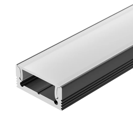 Профиль для лент SL-SLIM-H7-3000 BLACK Arlight 064818
