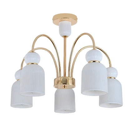 Люстра на штанге Indigo LUCEA 13042/5R Gold V000626