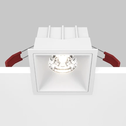 Встраиваемый светильник Maytoni ALFA LED DL043-01-15W4K-SQ-W