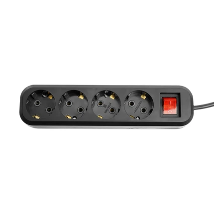 Удлинитель на 4 поста Stekker HOME 50425