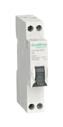 Выключатель автоматический дифференциального тока Systeme Electric CITY9 SET C9D53606
