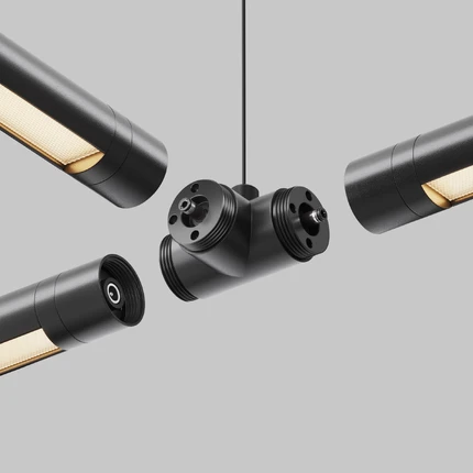 Коннектор для модульной системы Maytoni ACCESSORIES FOR SYSTEM SHELF CA015TC-B