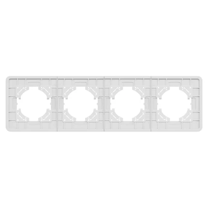 Рамка на 4 поста FRM-AKIRY-AL-4-SR Arlight 049731