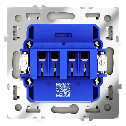 Розетка акустическая VOLTUM S70 VLS060305