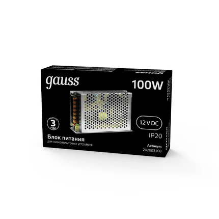 Блок Питания Gauss 202003100