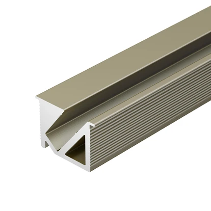 Профиль для лент SL-BEVEL-H10-F14-2000 ANOD OLIVE GREY Arlight 038200