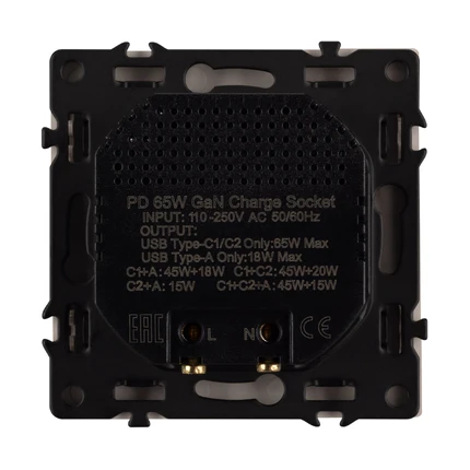 Розетка USB NOBE SCT-MUACC-SFPL-FC-GD Arlight 061836(1)
