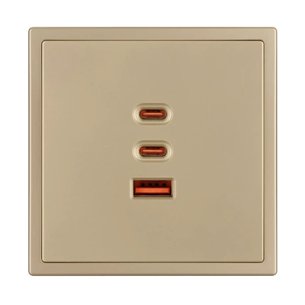 Розетка USB NOBE SCT-MUACC-SFPL-FC-GD Arlight 061836(1)