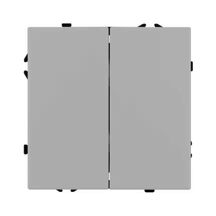 Выключатель двухклавишный NOBE SWT-MK02-SFPL-IS Arlight 059420(1)
