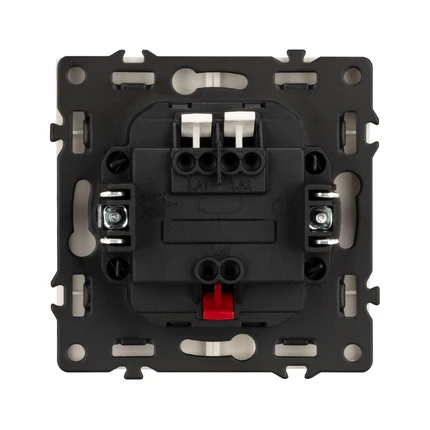Выключатель двухклавишный NOBE SWT-MK02-SFPL-IS Arlight 059420(1)