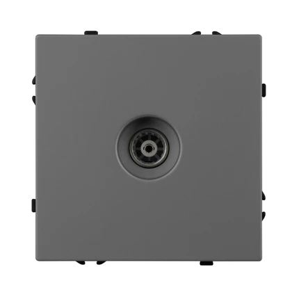 Розетка TV SCT-NOBE-MTV1-SFPL-GR Arlight 054295