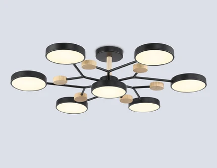 Потолочная люстра Ambrella light WOOD FL4866